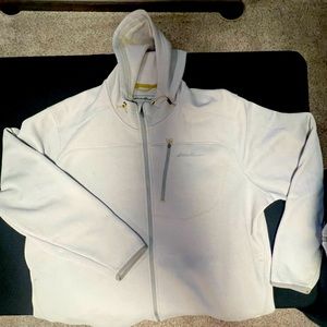 Eddie Bauer hooded full zip sweatshirt XXL